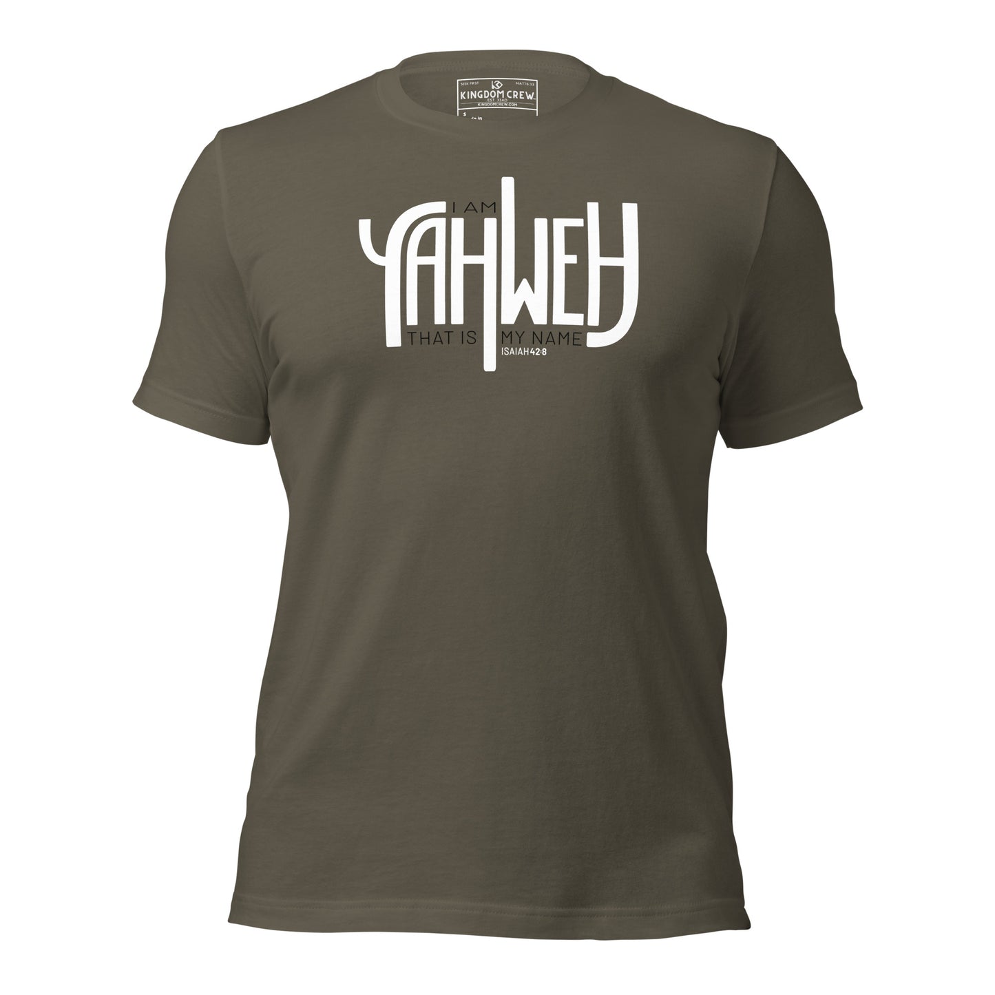 YAHWEH Isaiah 42:8 - Comfort Unisex Shirt