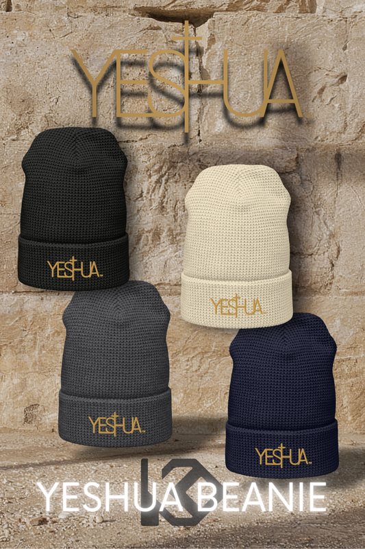 YESHUA™ Gold Knitted Beanie