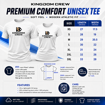 J.C. is my G.C.™ – Grounded in Christ - Comfort Work Shirt