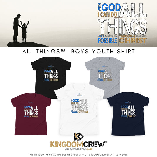 ALL THINGS Youth Comfort Unisex shirt