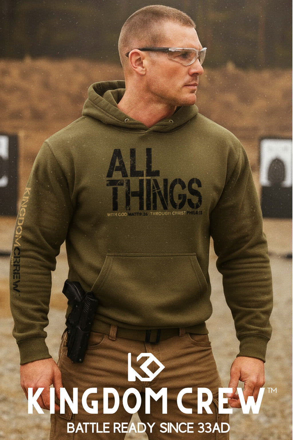 ALL THINGS -CROSS- Premium Unisex Hoodie