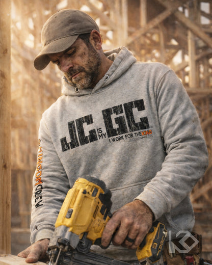 JC is my GC™ Premium Christian Work Hoodie (Colossians 3:23)