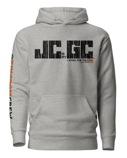 JC is my GC™ Premium Christian Work Hoodie (Colossians 3:23)