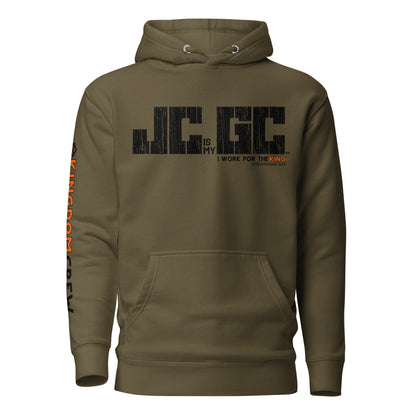 JC is my GC™ Premium Christian Work Hoodie (Colossians 3:23)