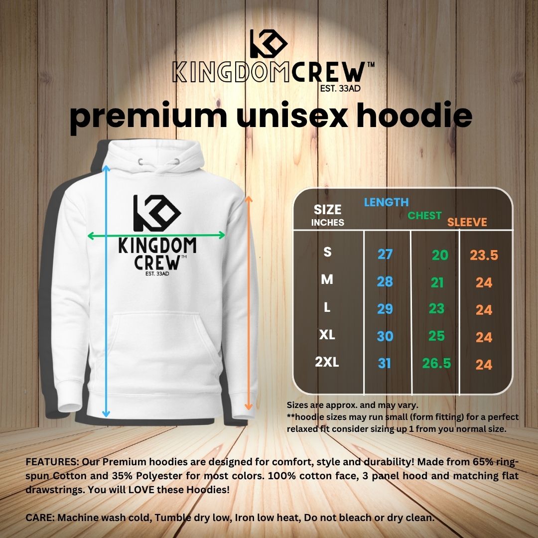 YHWH -InVerse- Premium Unisex Hoodie