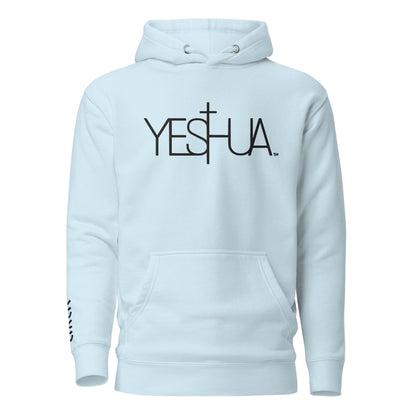 YESHUA™ Black Premium Unisex Hoodie - Embroidered