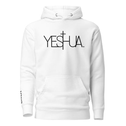 YESHUA™ Black Premium Unisex Hoodie - Embroidered