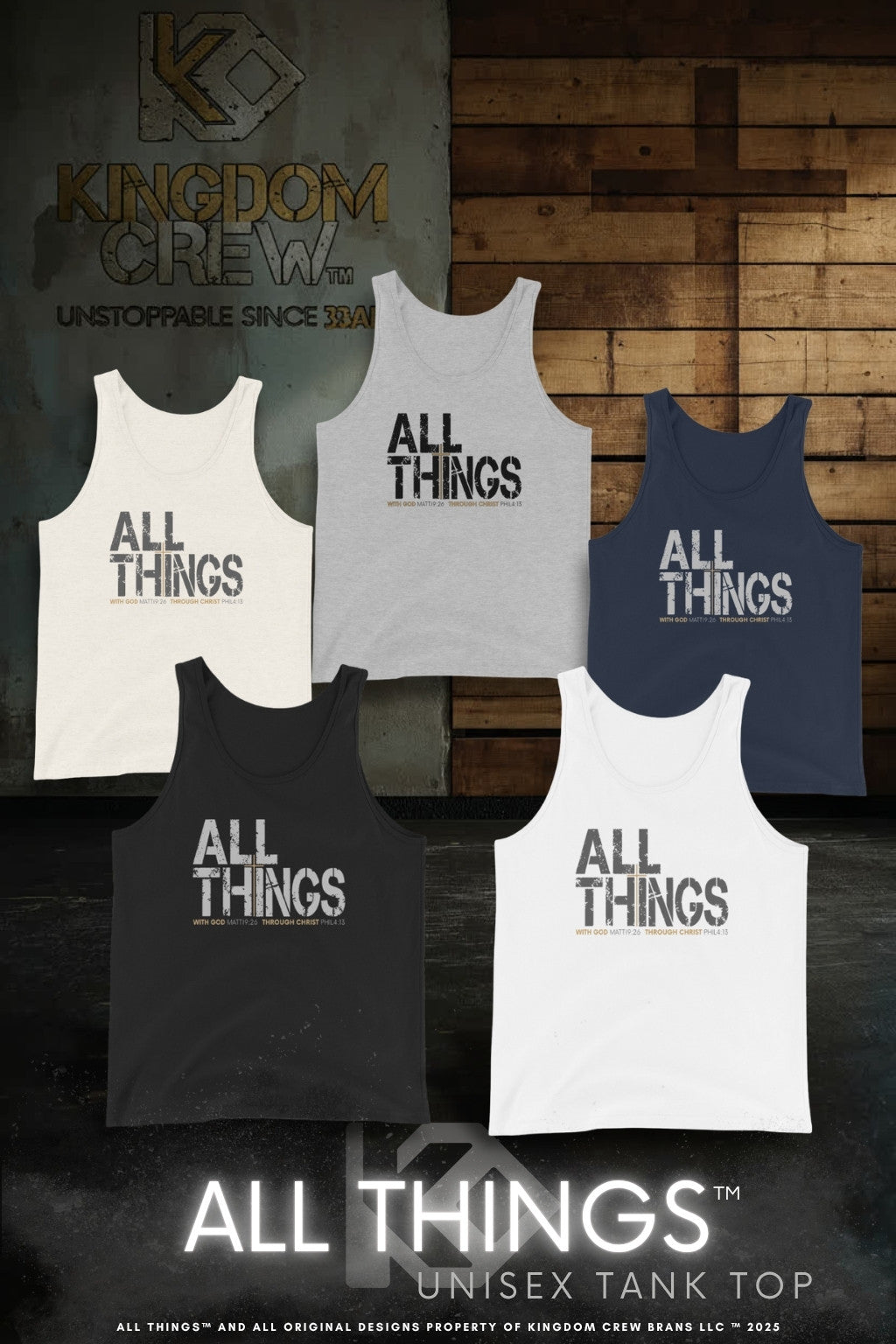 ALL THINGS Premium Unisex Tank