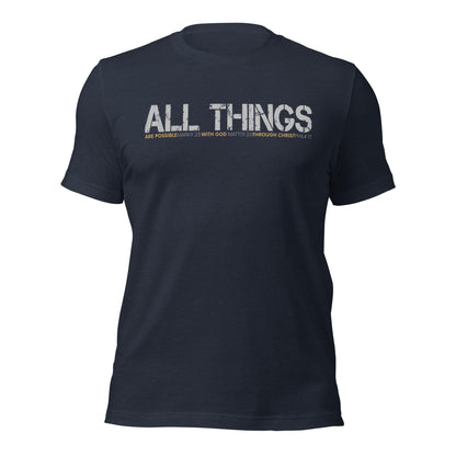 ALL THINGS™ Unisex Athletic T-Shirt
