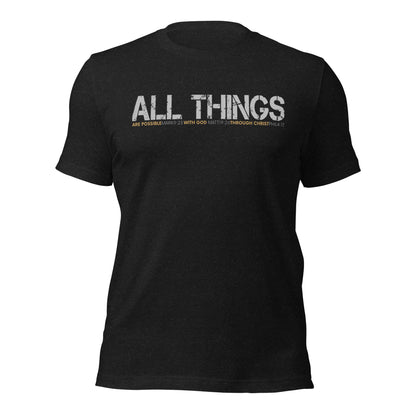 ALL THINGS™ Unisex Athletic T-Shirt