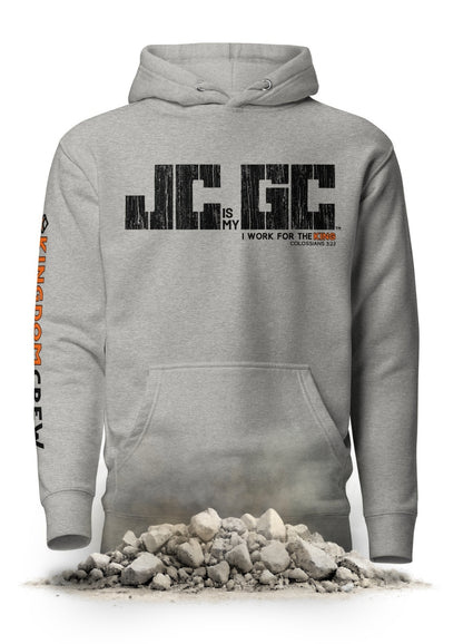JC is my GC™ Premium Christian Work Hoodie (Colossians 3:23)