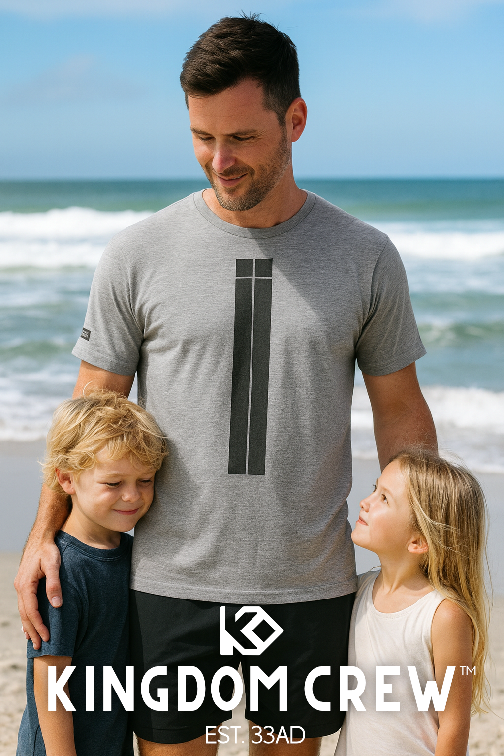 "FINISHED" JOHN19:30 Premium Unisex Shirt - Dark Grey Cross