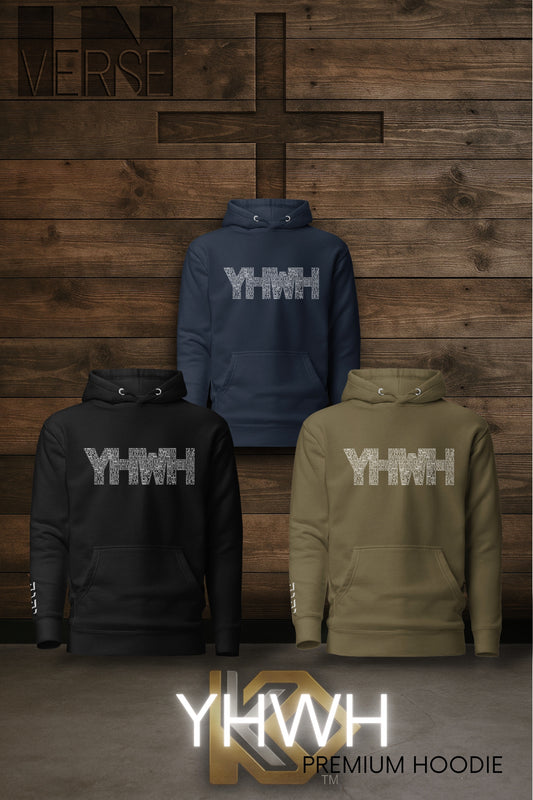 YHWH -InVerse- Premium Unisex Hoodie