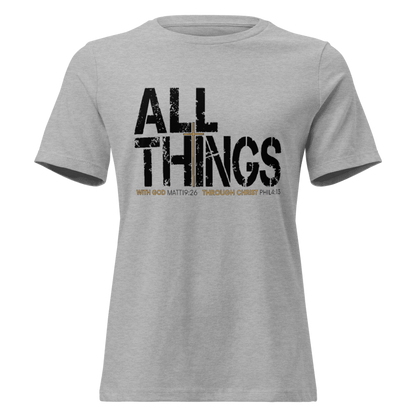 ALL THINGS™ Womens athletic comfort Shirt
