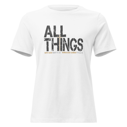 ALL THINGS™ Womens athletic comfort Shirt