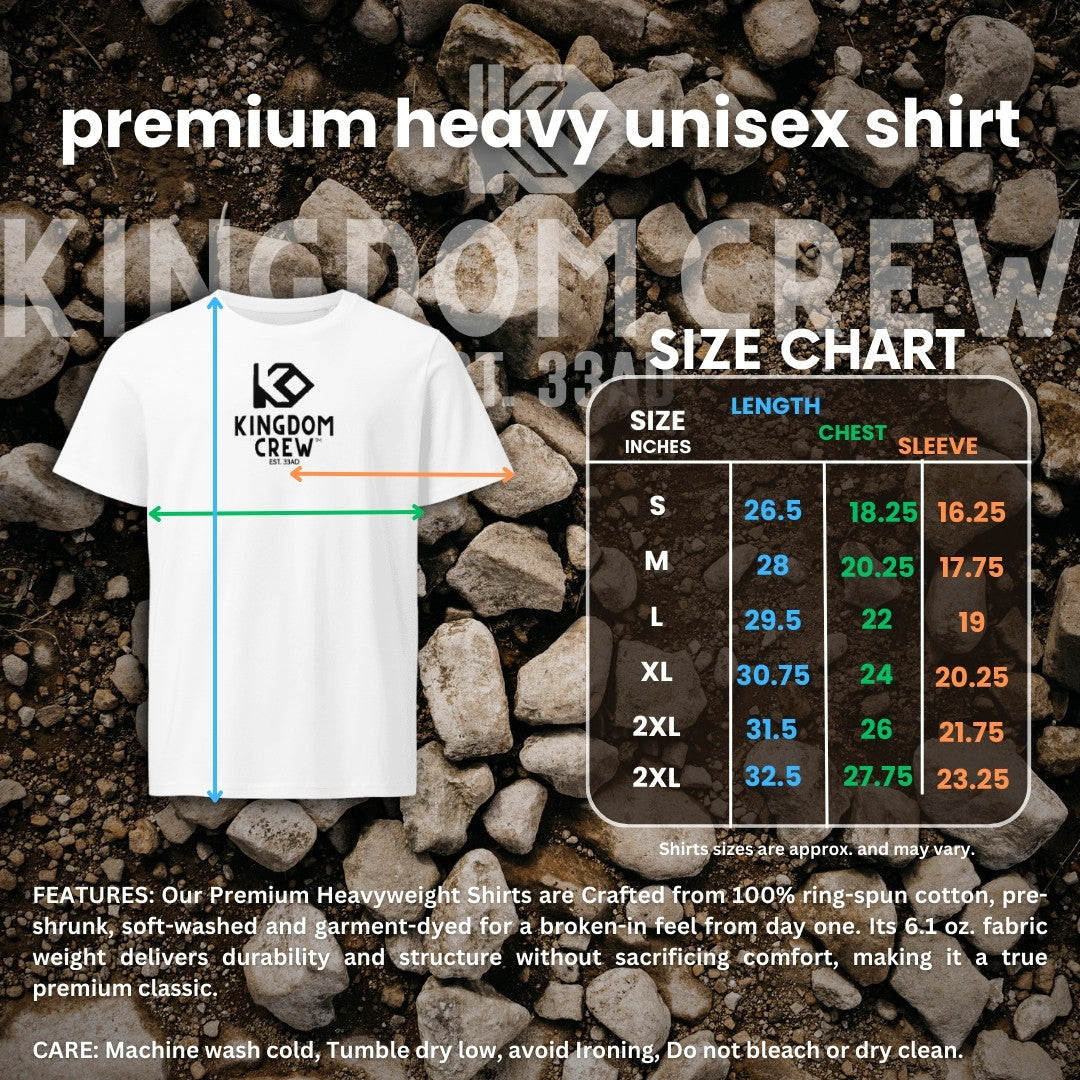 JC is my GC™ Christian Work Shirt – Back Print (Colossians 3:23)