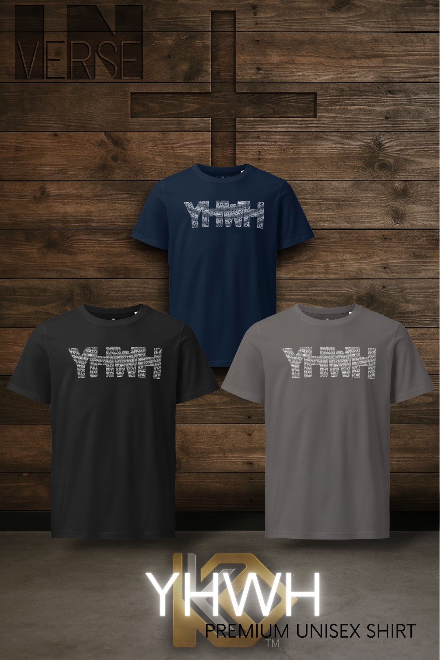 YHWH – InVerse – Premium Unisex Shirt