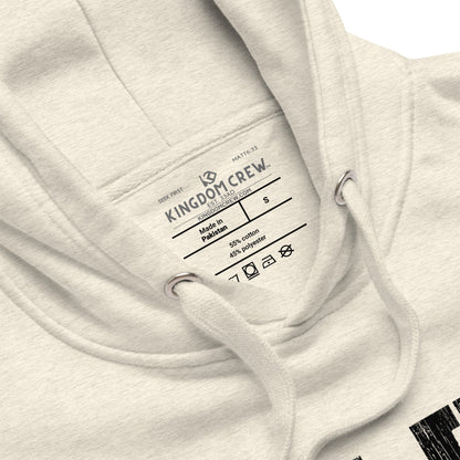 J.C. is my G.C.™ Premium Unisex Hoodie - Black & Orange