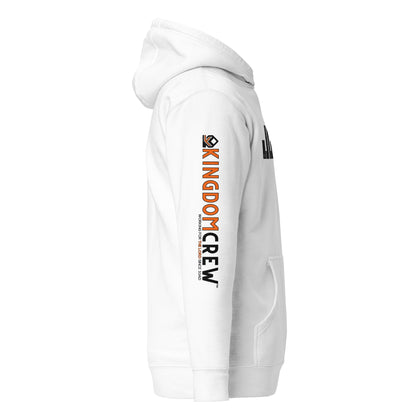 J.C. is my G.C.™ Premium Unisex Hoodie - Black & Orange