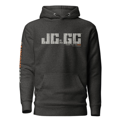 JC is my GC™ Premium Christian Work Hoodie (Colossians 3:23)