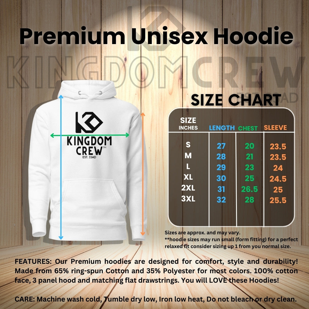 Yeshua™ Premium Embroidered Hoodie – Gold