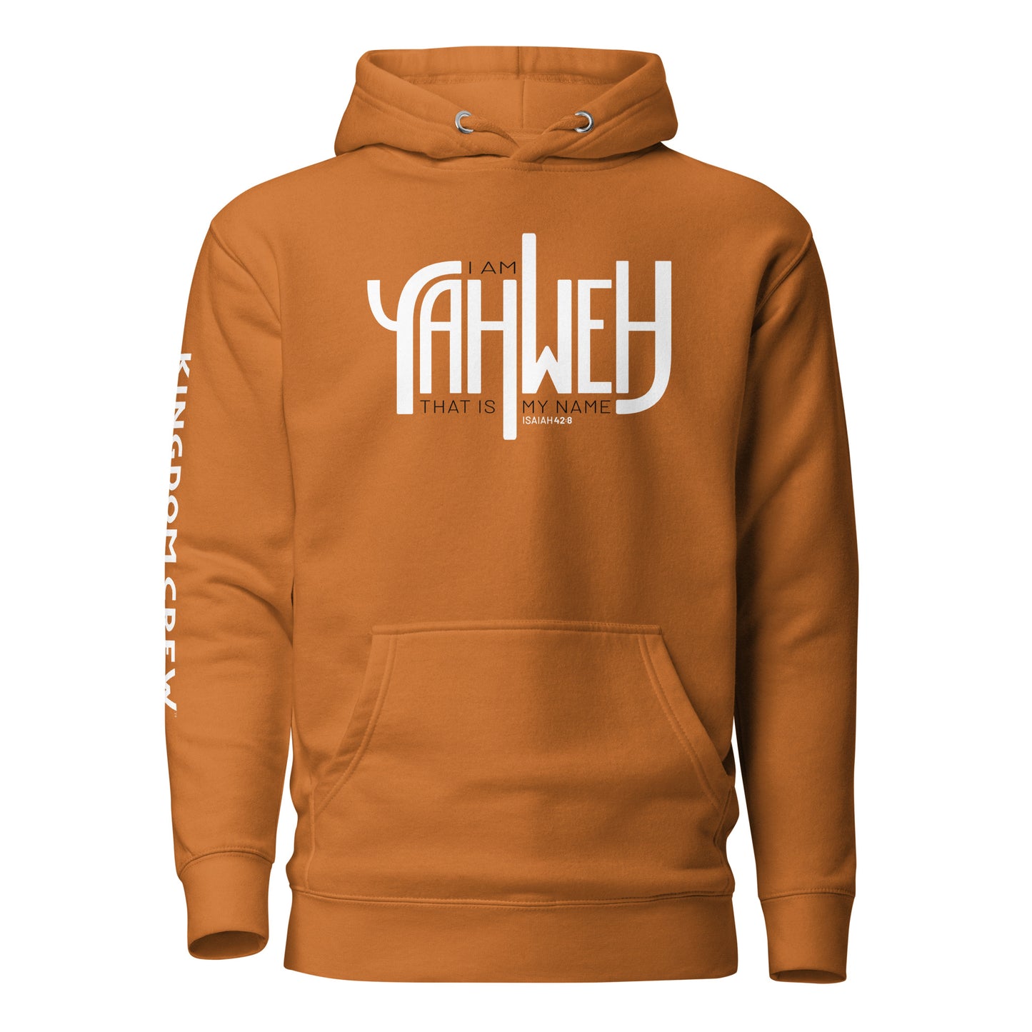 YAHWEH Isaiah 42:8 - Premium Unisex Hoodie