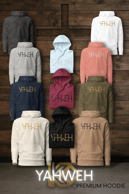 Yahweh™ Premium Embroidered Unisex Hoodie