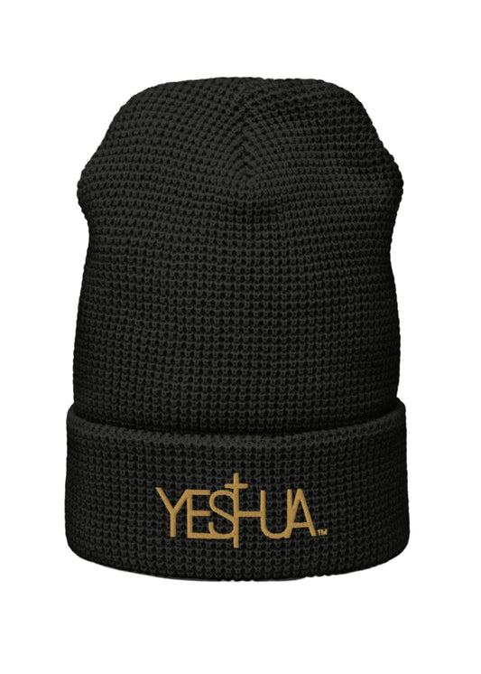 YESHUA™ Gold Embroidered - Knitted Beanie
