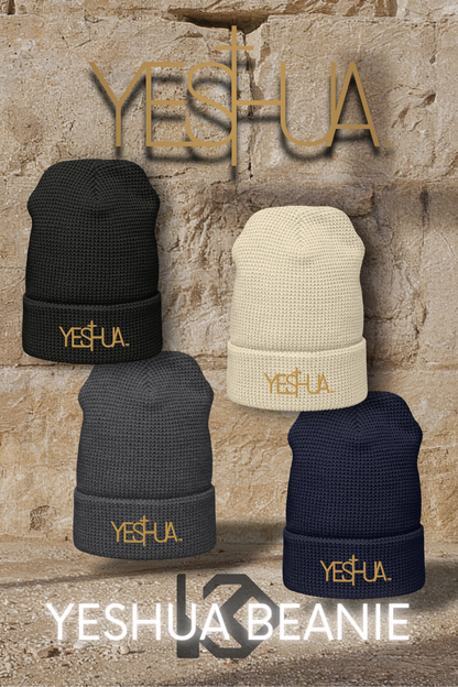 YESHUA™ Gold Knitted Beanie