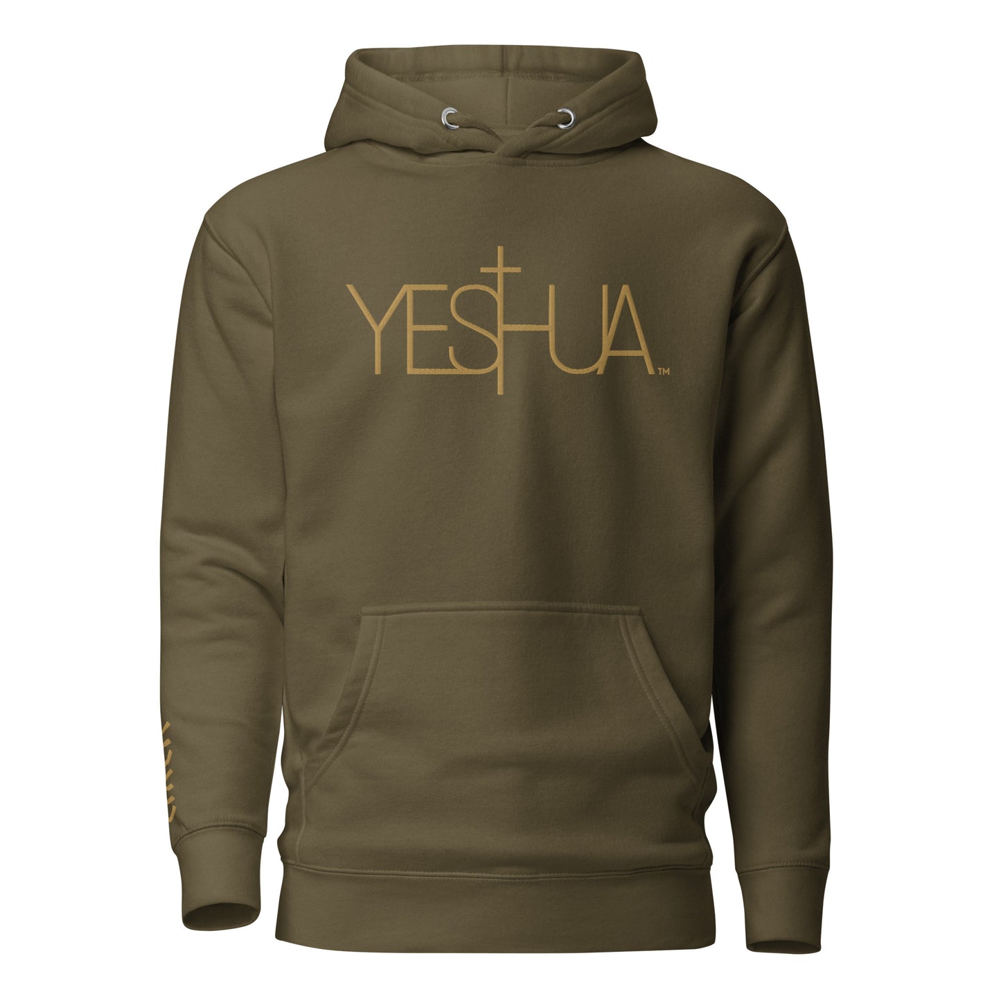 YESHUA™ Gold Embroidered - Premium Unisex Hoodie