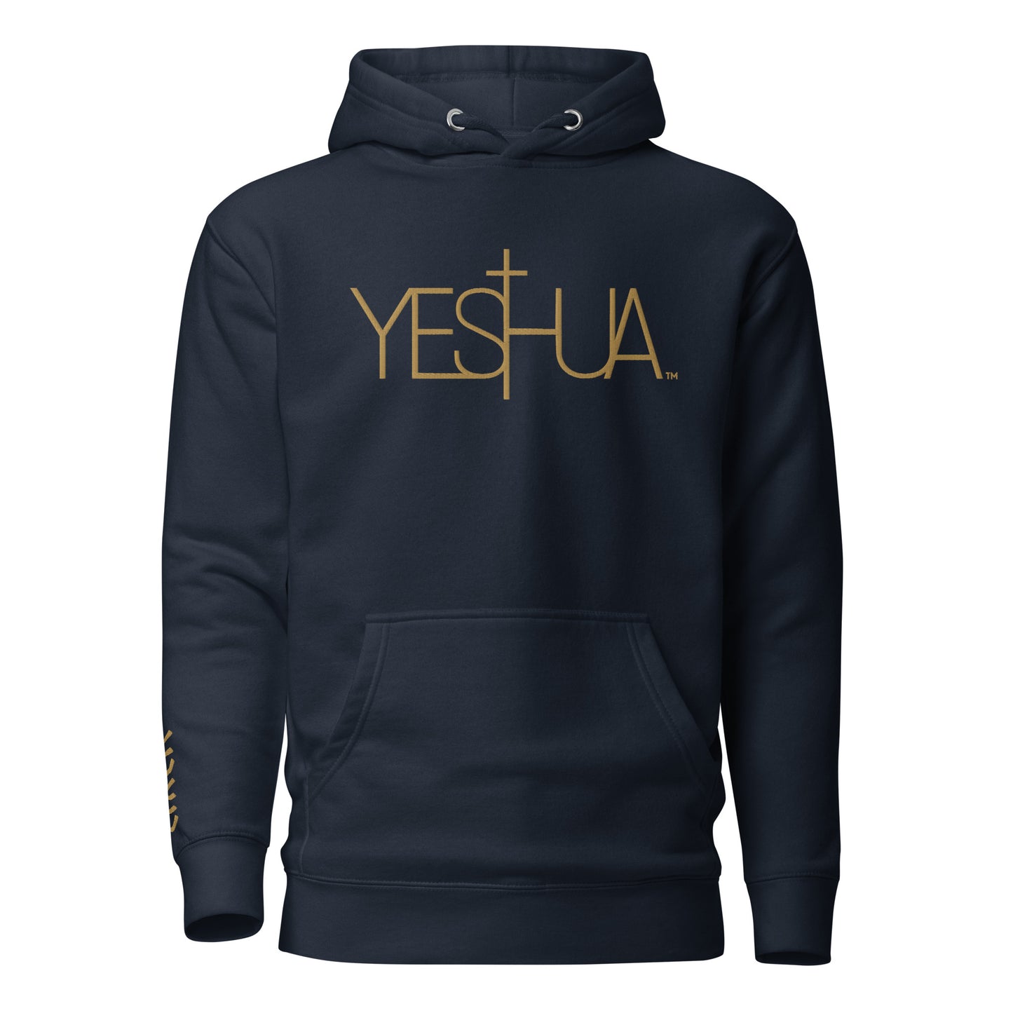 YESHUA™ Gold Embroidered - Premium Unisex Hoodie