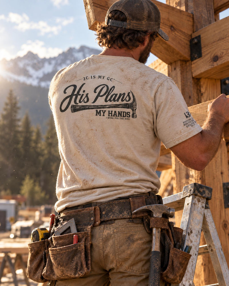 JC is my GC™ – His Plans My Hands – Comfort Work Shirt