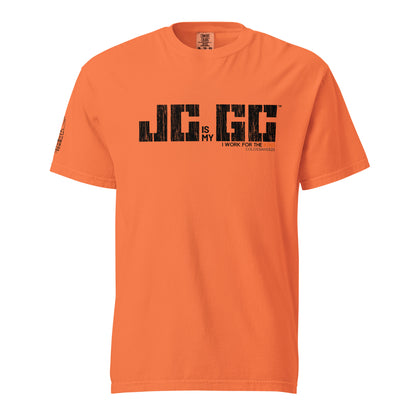 JC is my GC™ Christian Work Shirt – Front Print (Colossians 3:23)