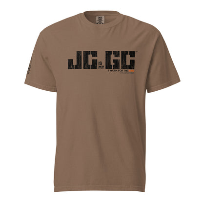 JC is my GC™ Christian Work Shirt – Front Print (Colossians 3:23)