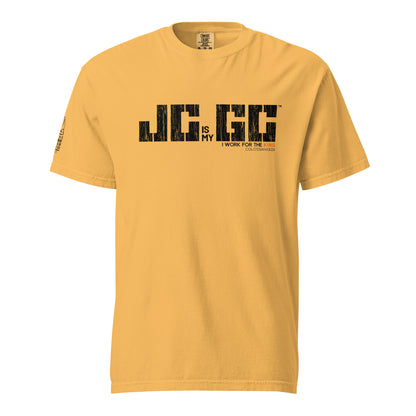 JC is my GC™ Christian Work Shirt – Front Print (Colossians 3:23)