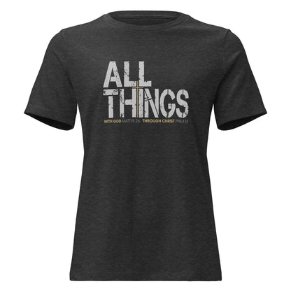 ALL THINGS™ Womens athletic comfort Shirt